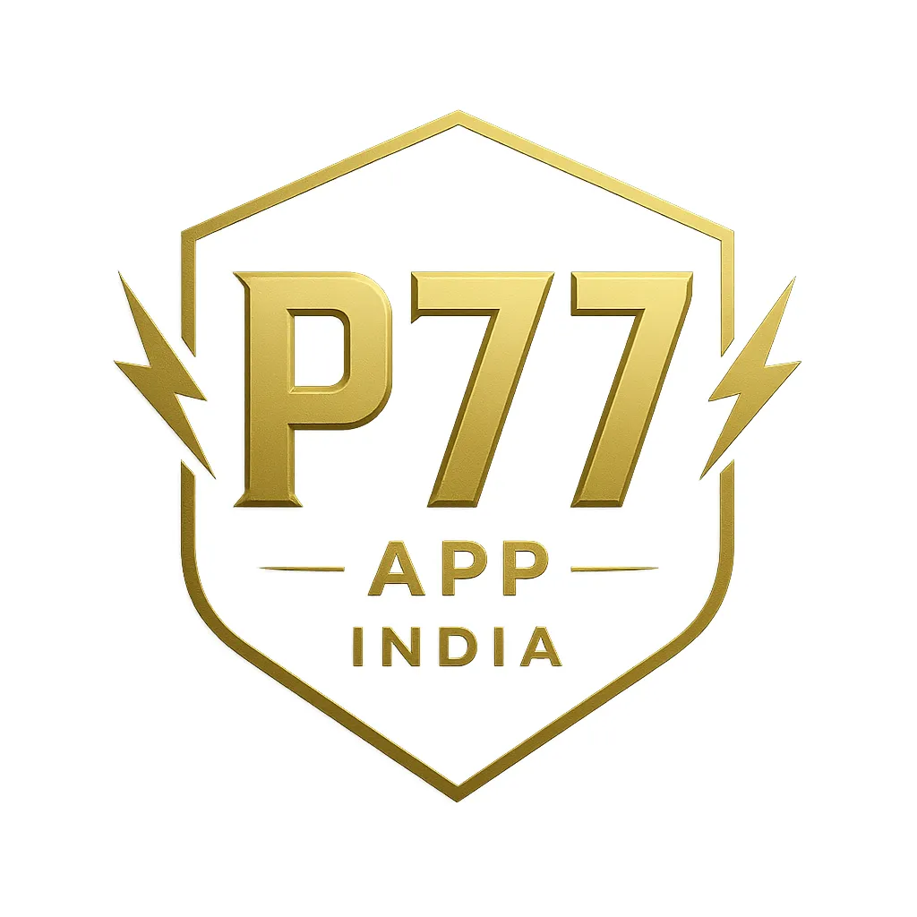 P77 com slot & casino game logo